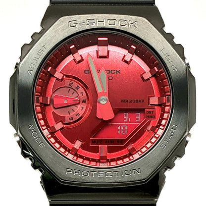G-Shock Casio Gm-2100B-4A Metal Covered Watch With An Octagonal Case
