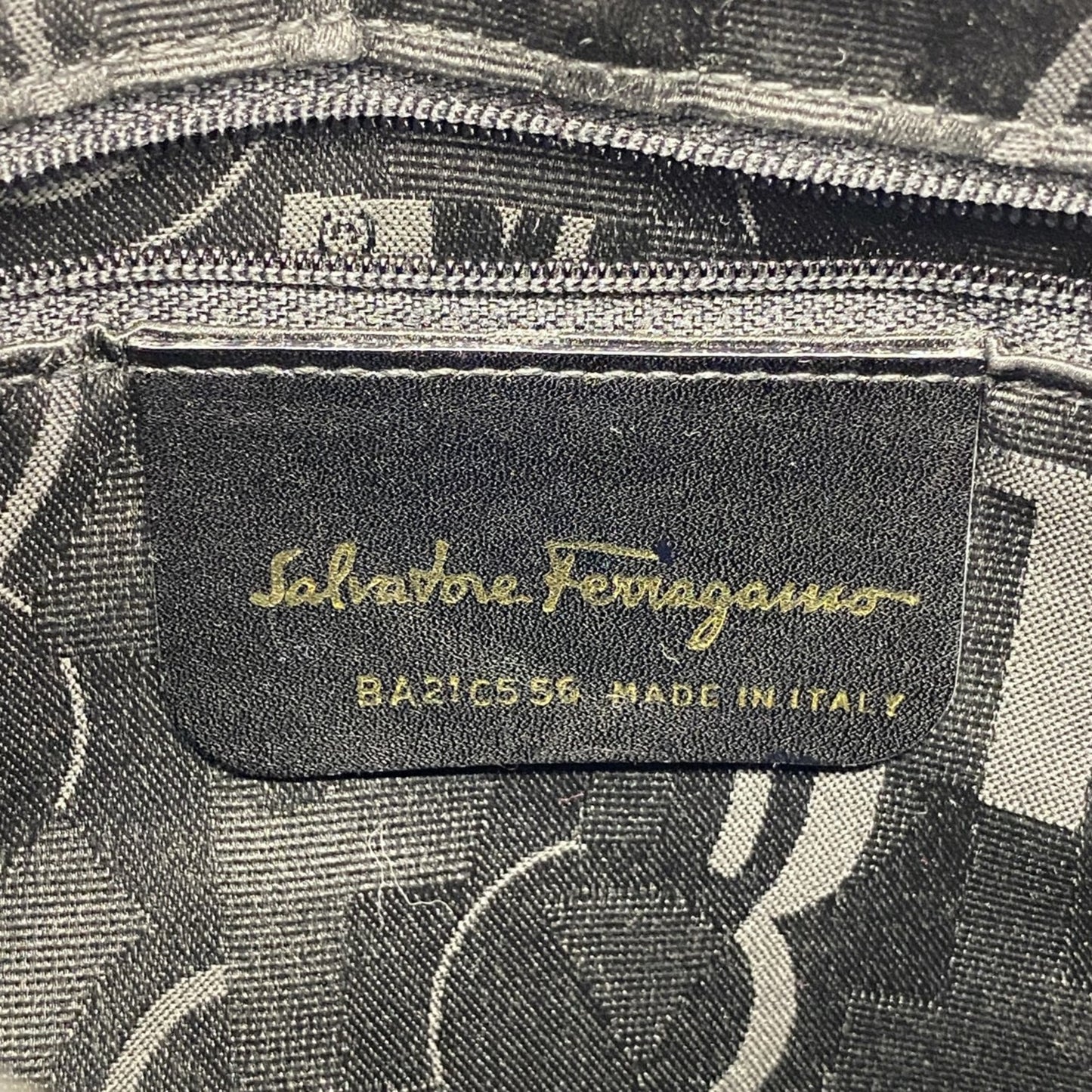 Salvatore Ferragamo Vara Shoulder Bag In Black Suede