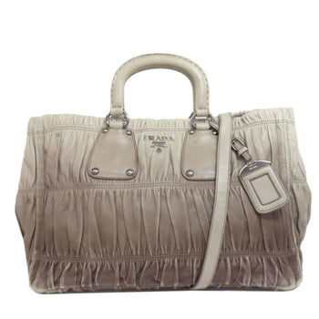 Prada 2-Way Handbag In Calfskin