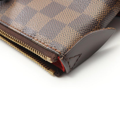 Louis Vuitton Totally Pm Damier Ebene Tote Bag Coated Canvas Leather
