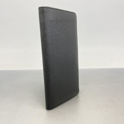 Louis Vuitton Taiga Portefeuille Brazza Long Wallet M32572 Ardoise