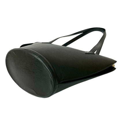 Louis Vuitton Saint-Jacques Shopping Epi Leather Tote Bag In Black (Noir) 11873