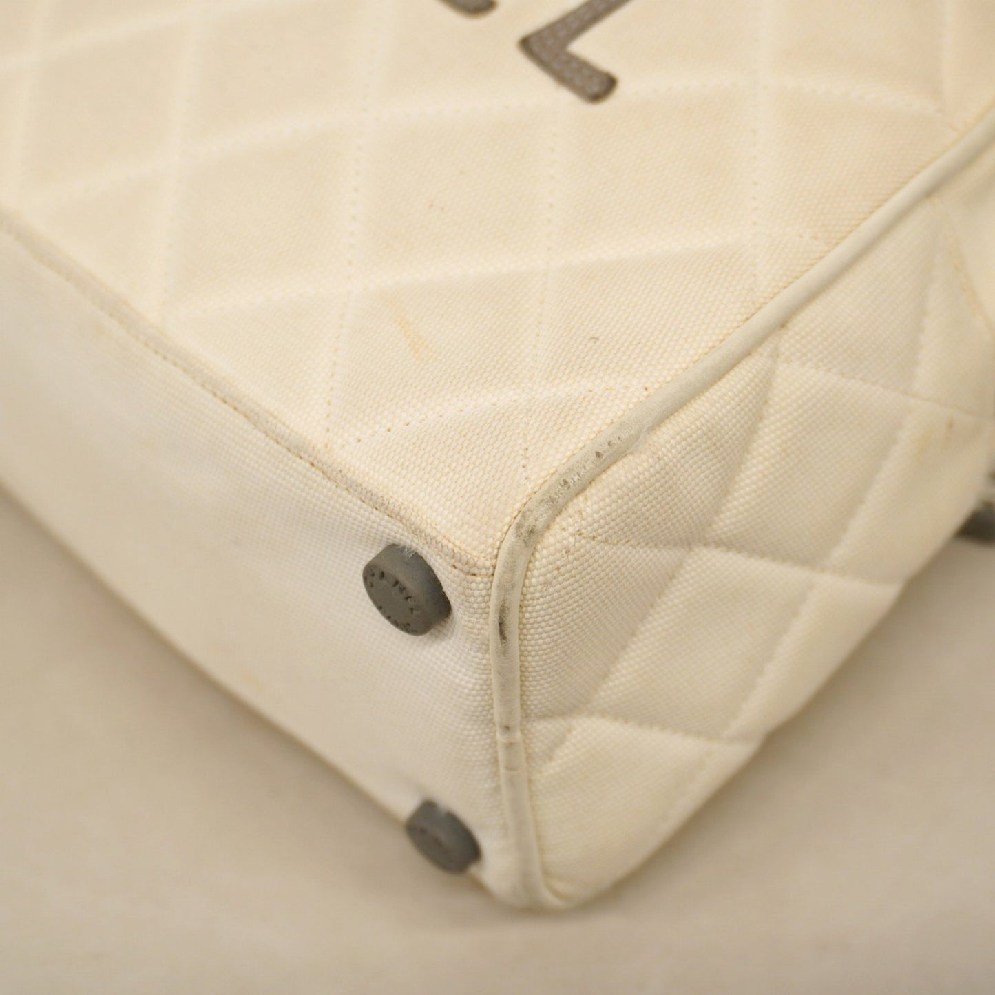 Chanel Sport Canvas Handbag White