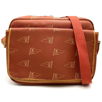Louis Vuitton M80028 Louis Vuitton Cup Calvi Shoulder Bag In Orange Leather /