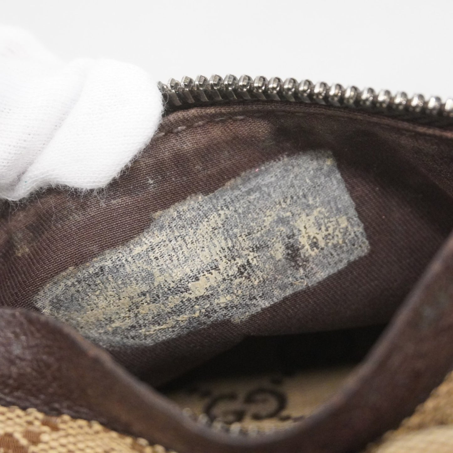 Gucci Gg Canvas Waist Bag 28566 Brown