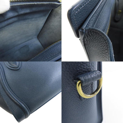 Celine Luggage Nano Handbag In Calfskin