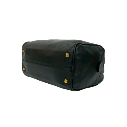 Loewe Anagram Logo Engraved Leather Handbag/Mini Boston Bag