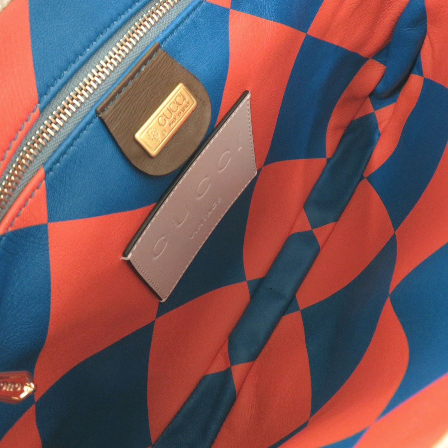 Like New Gucci Vault Vintage Jackie Suede Leather Brown