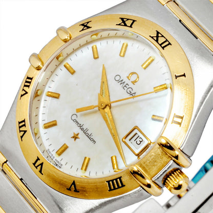 Omega 1272.70 Constellation Quartz Watch With Shell Dial