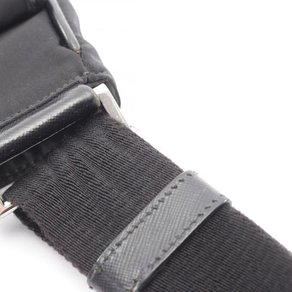 Prada Tessuto + Saffi Shoulder Bag In Nylon And Saffiano Leather