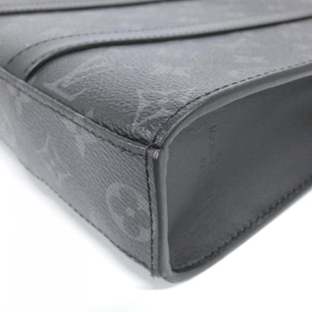 Louis Vuitton Monogram Eclipse Sac Plat Cross Handbag M46098