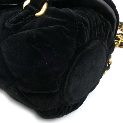 Chanel Velvet Mini Bowling 2024 Vip 2-Way Shoulder Bag
