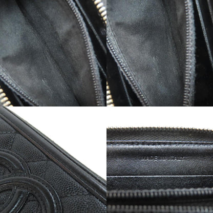 Chanel Matelasse Long Wallet Grained Calfskin