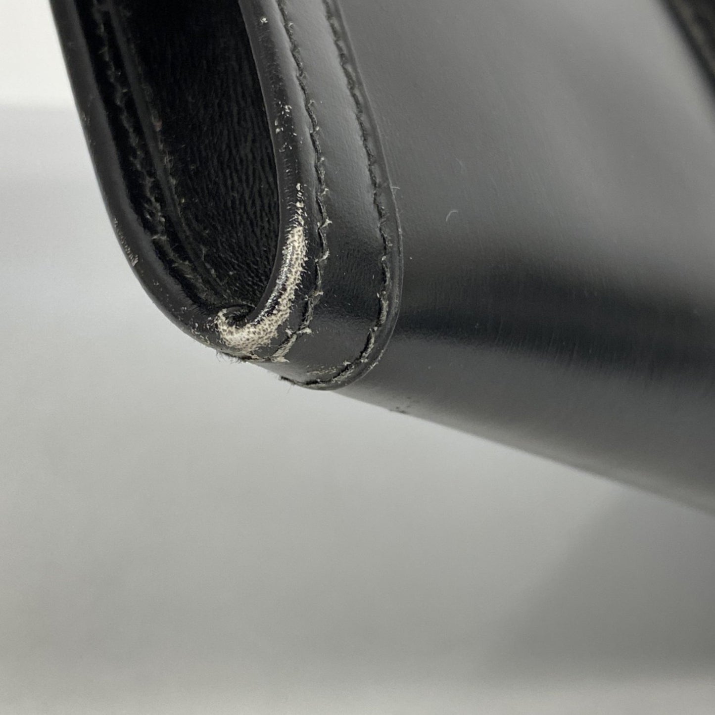 Hermes Herms Jige Pm Clutch Bag In Box Calf Leather