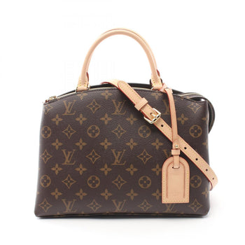 Louis Vuitton Petit Pale Pm Handbag Coated Canvas Leather Monogram