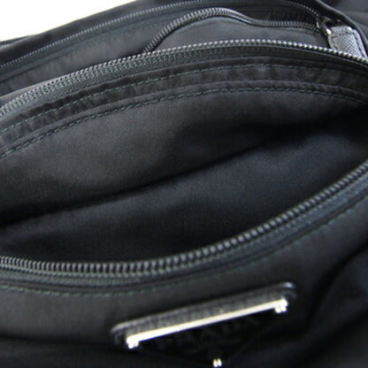 Prada Body Bag 2Vh038 Black Nylon Leather