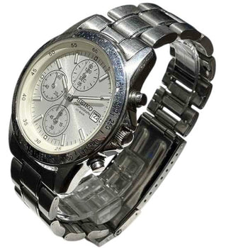 Seiko 7T92-0Dw0 Quartz Chrono Goraff Watch