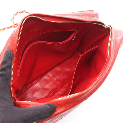 Chanel Matelasse Shoulder Bag In Calfskin Leather