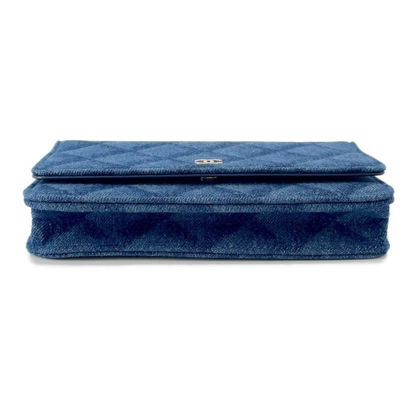 Leather - Chanel Chain/ Shoulder Wallet Denim