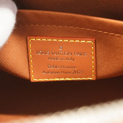 Louis Vuitton Handbag Calfskin Flapjacket M23092 Brown