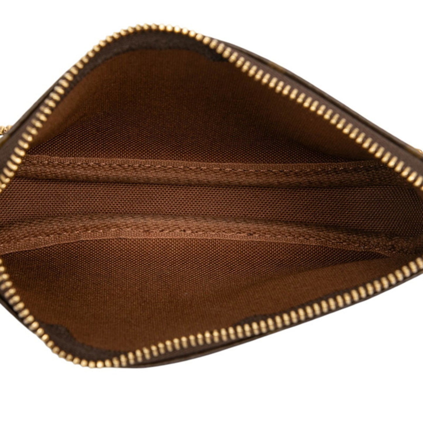 Louis Vuitton Monogram Accessoires Pouch Mini Handbag M58009 Brown Leather