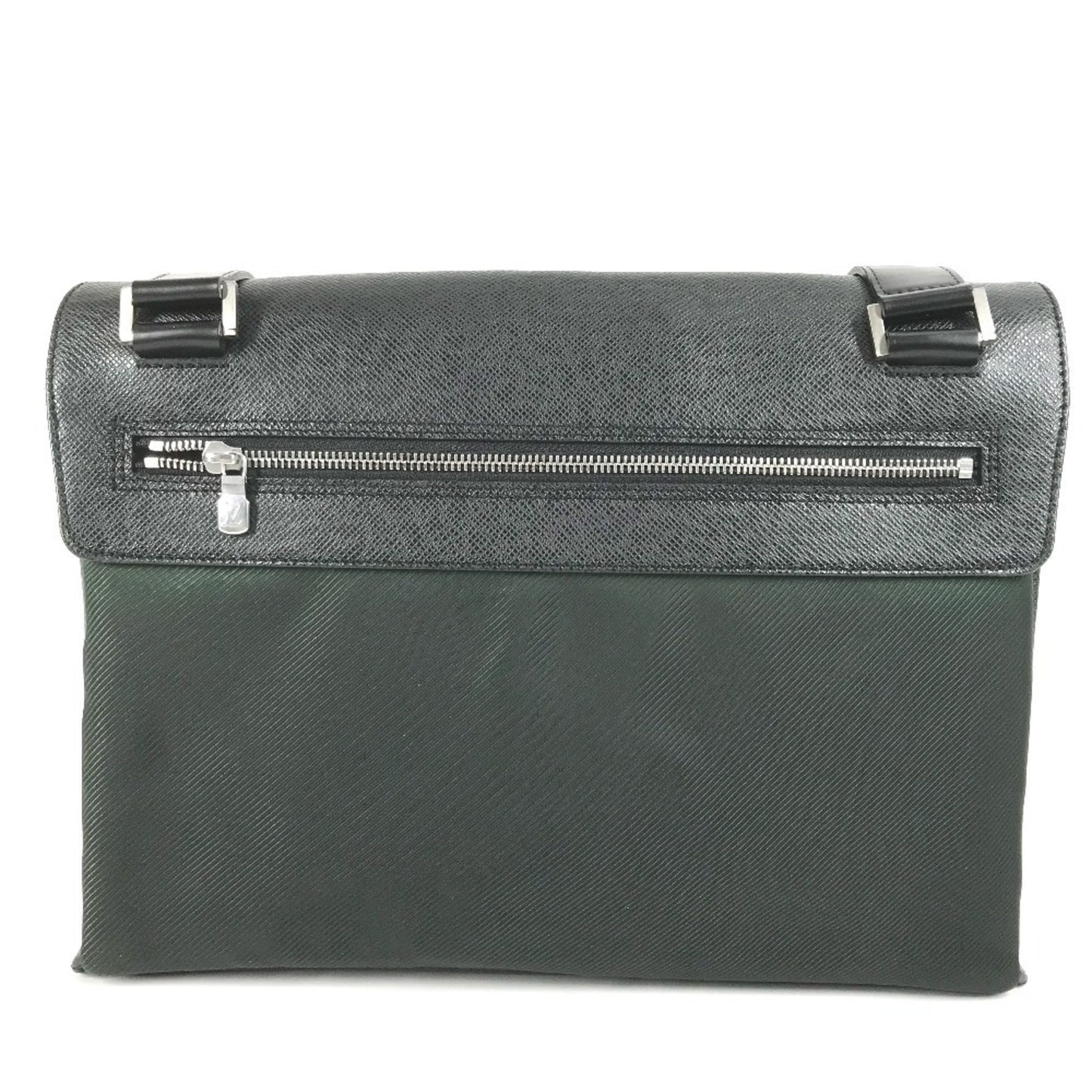 Louis Vuitton M30882 Taiga Saratov Gm Flap Messenger Bag/Shoulder Bag In Nylon Canvas And Leather