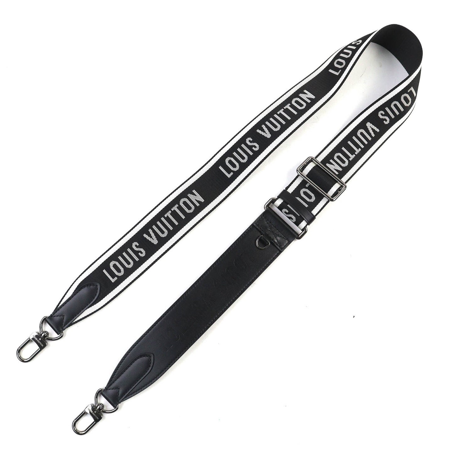 Louis Vuitton J02496 Canvas And Leather Logo Shoulder Strap