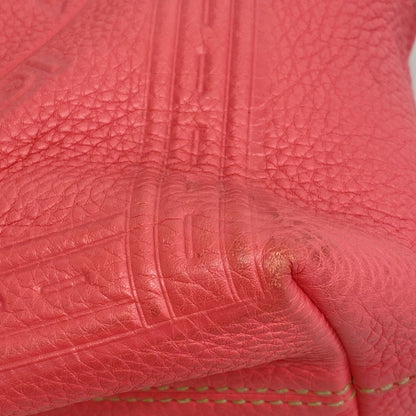 Fendi Selleria Leather Tote Bag In Pink