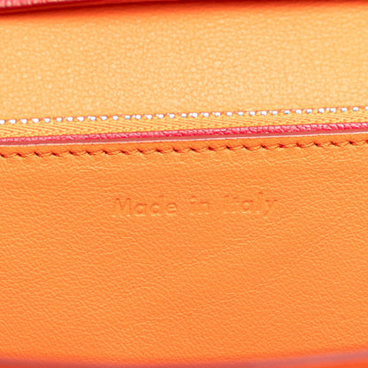 Celine Classic Box Medium Crossbody Shoulder Bag In Pink Leather