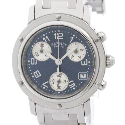 Hermes Clipper Chronograph Steel Quartz
