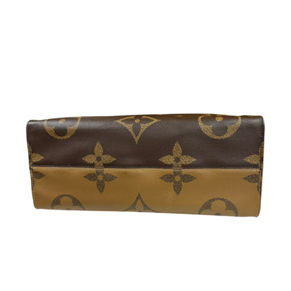Louis Vuitton On The Go Gm Monogram Giant Shoulder Bag Reverse M45320 Brown