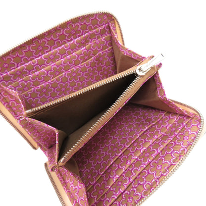 Unused Herms Azap Compact Silkin Epsom Leather Nata U Stamp (Made In 2022) White Coin Case Wallet