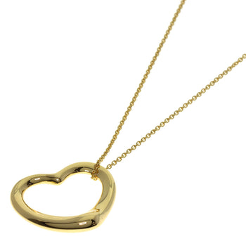 Tiffany & Co. Open Heart Necklace In 18K Yellow Gold