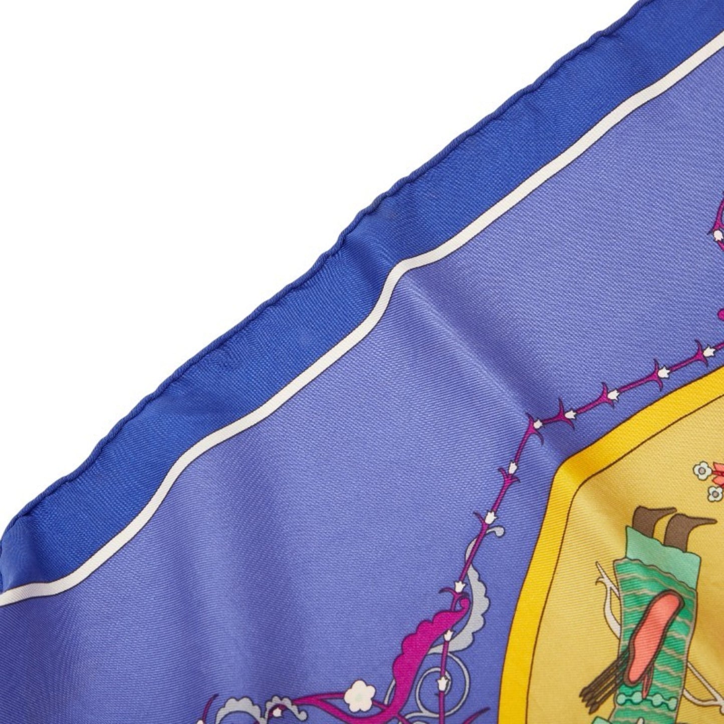 Hermes Herms Carr 90 "Poesie Persane" Persian Poem Scarf