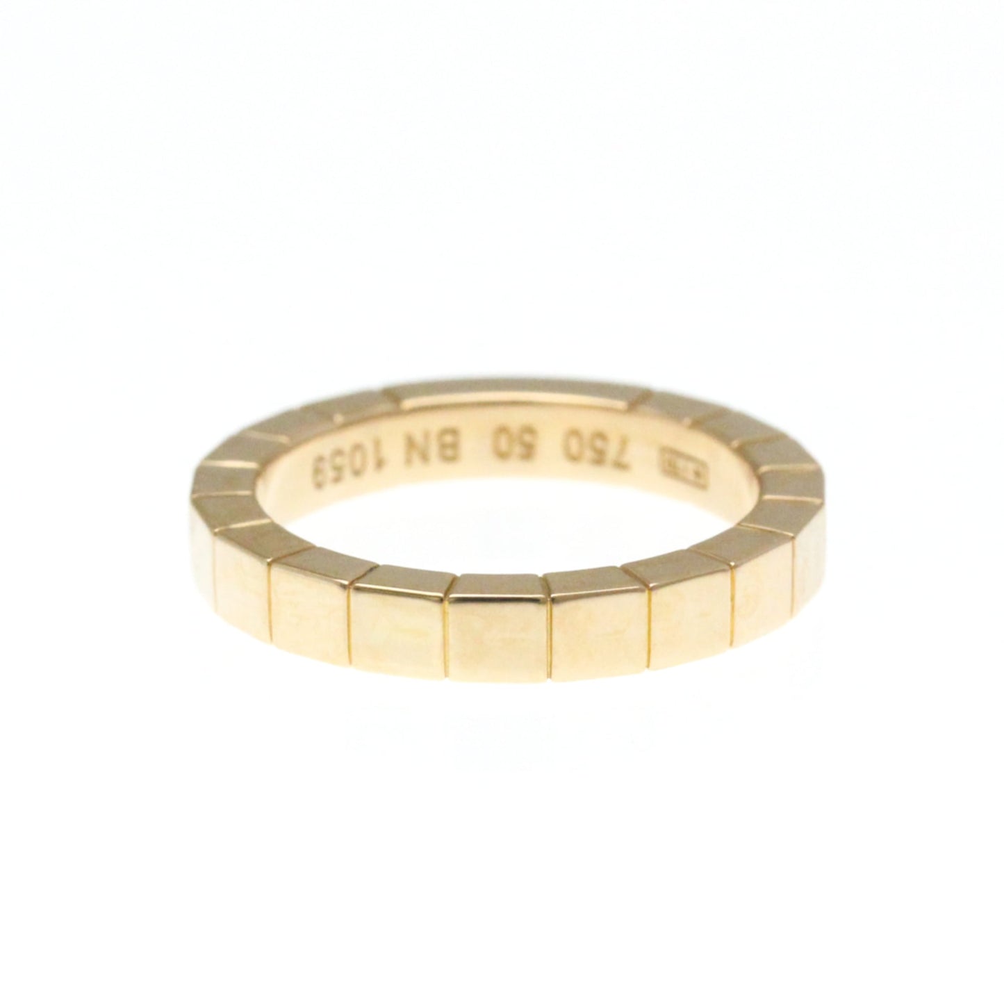Cartier Lanieres Pink Gold (18K) Fashion No Stone Band Ring Pink Gold
