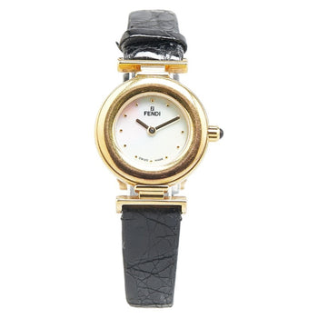 Fendi Belt (Non-Genuine) Watch 320L Quartz White Dial Stainless Steel