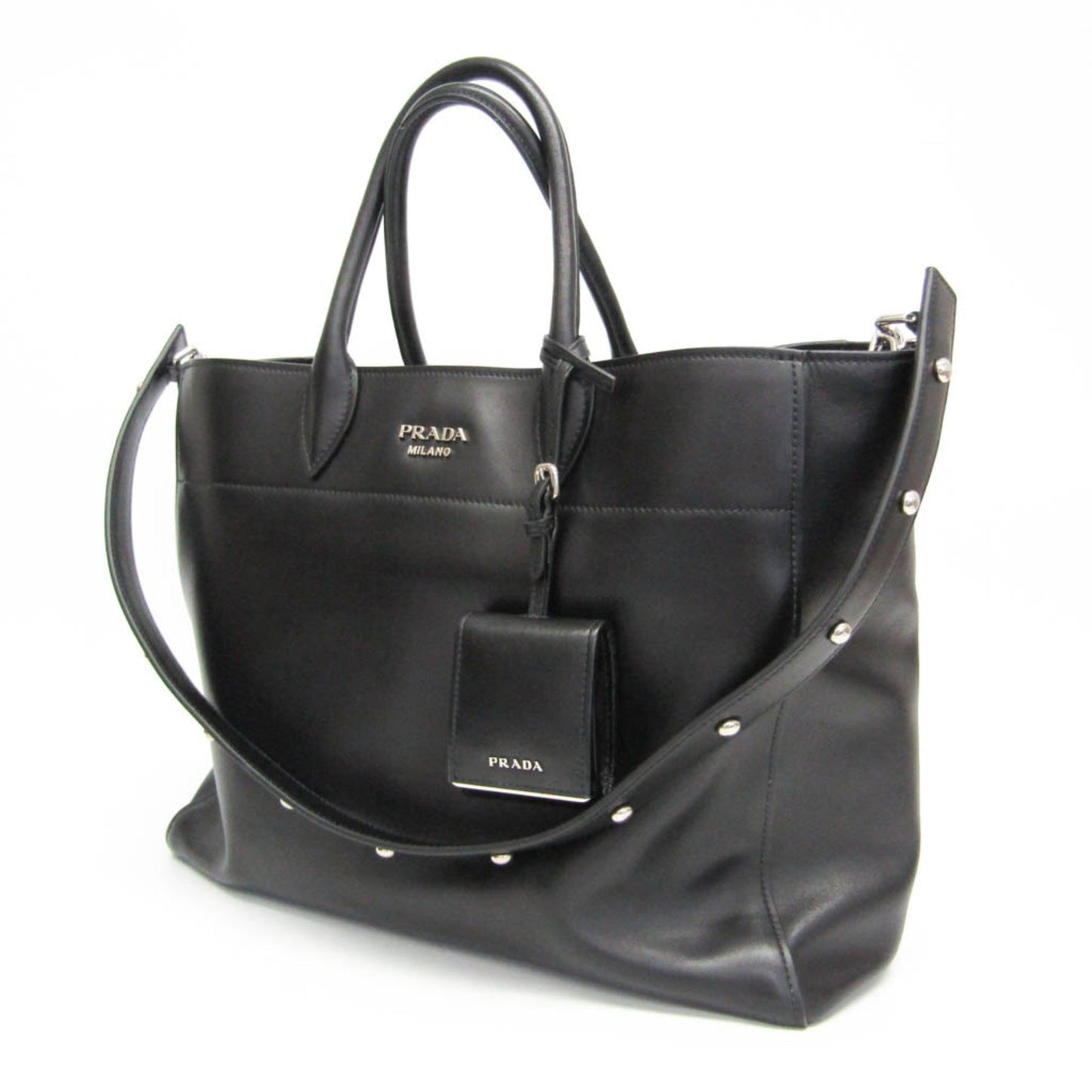Prada City Calf 1Bg041 Women'S Leather Handbag