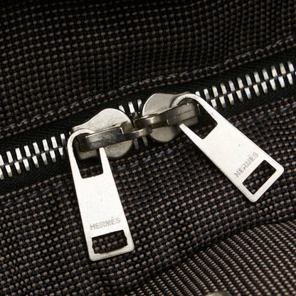 Hermes Air Line Mm Tote Bag Gray Canvas