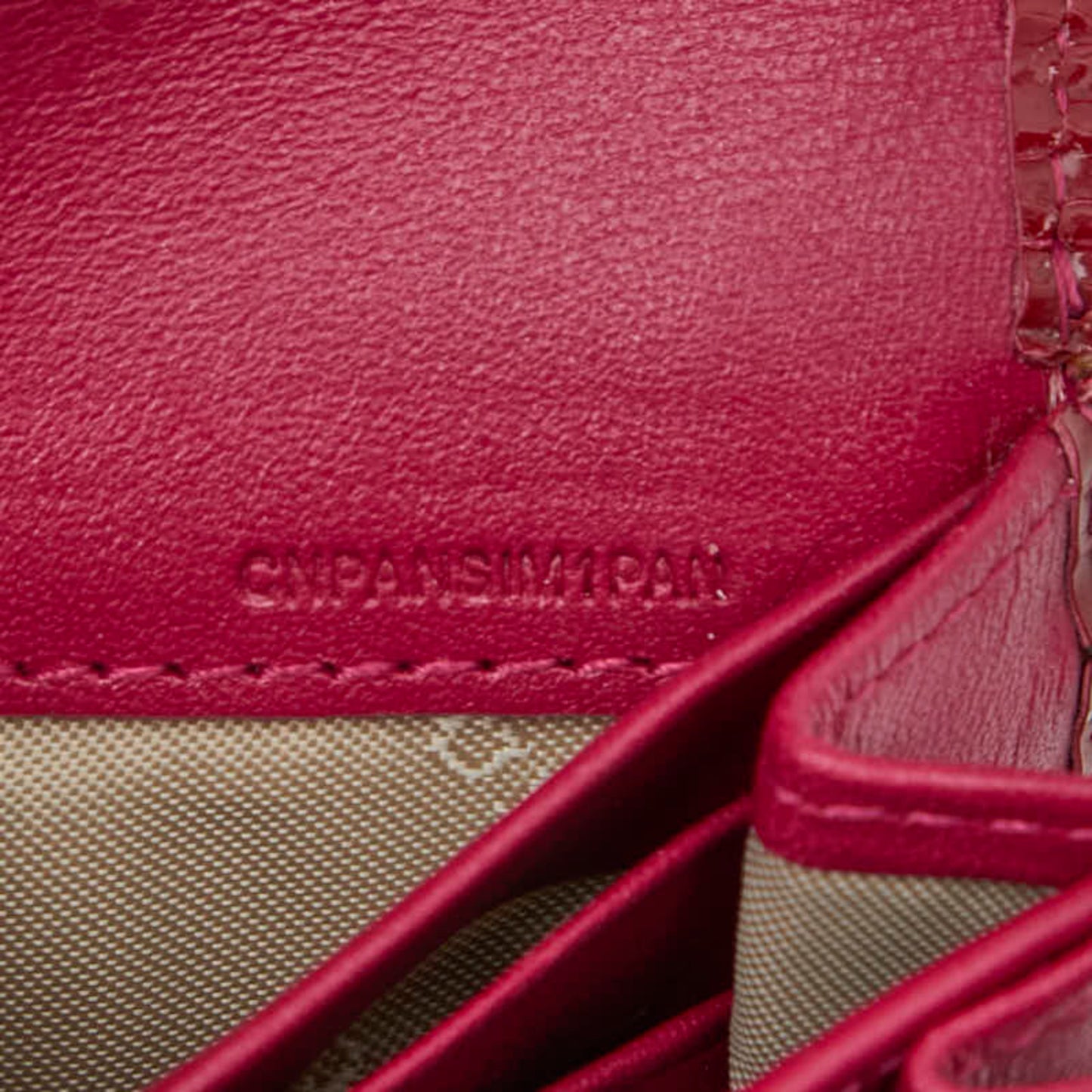 Burberry Nova Check Long Wallet In Red