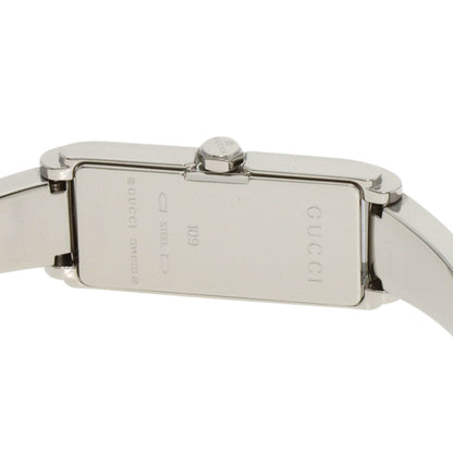 Gucci 109 G-Line 2P Diamond Watch Stainless Steel Ss