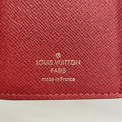 Louis Vuitton Tri-Fold Wallet Damier Victorine Portefeuille N41659 Ebene