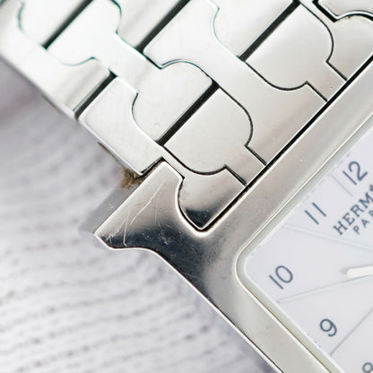 Herms H Watch Hh1.110 Pink Dial