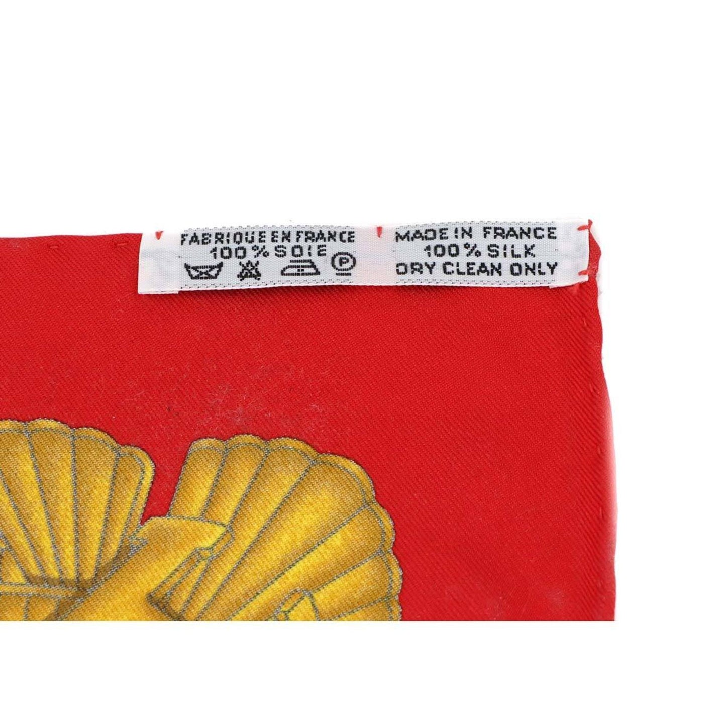 Hermes Herms Carre 90 Large Scarf "Automobile" 100% Silk Red Multicolor