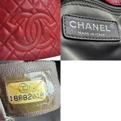 Chanel Handbag In Caviar Leather