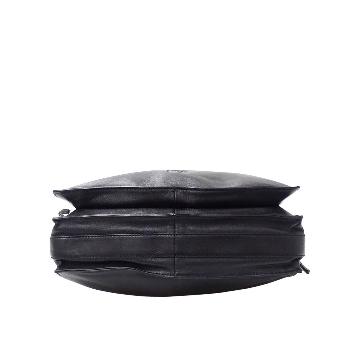 Loewe Women'S Anagram Shoulder Bag In Black Nappa Leather. A Simple