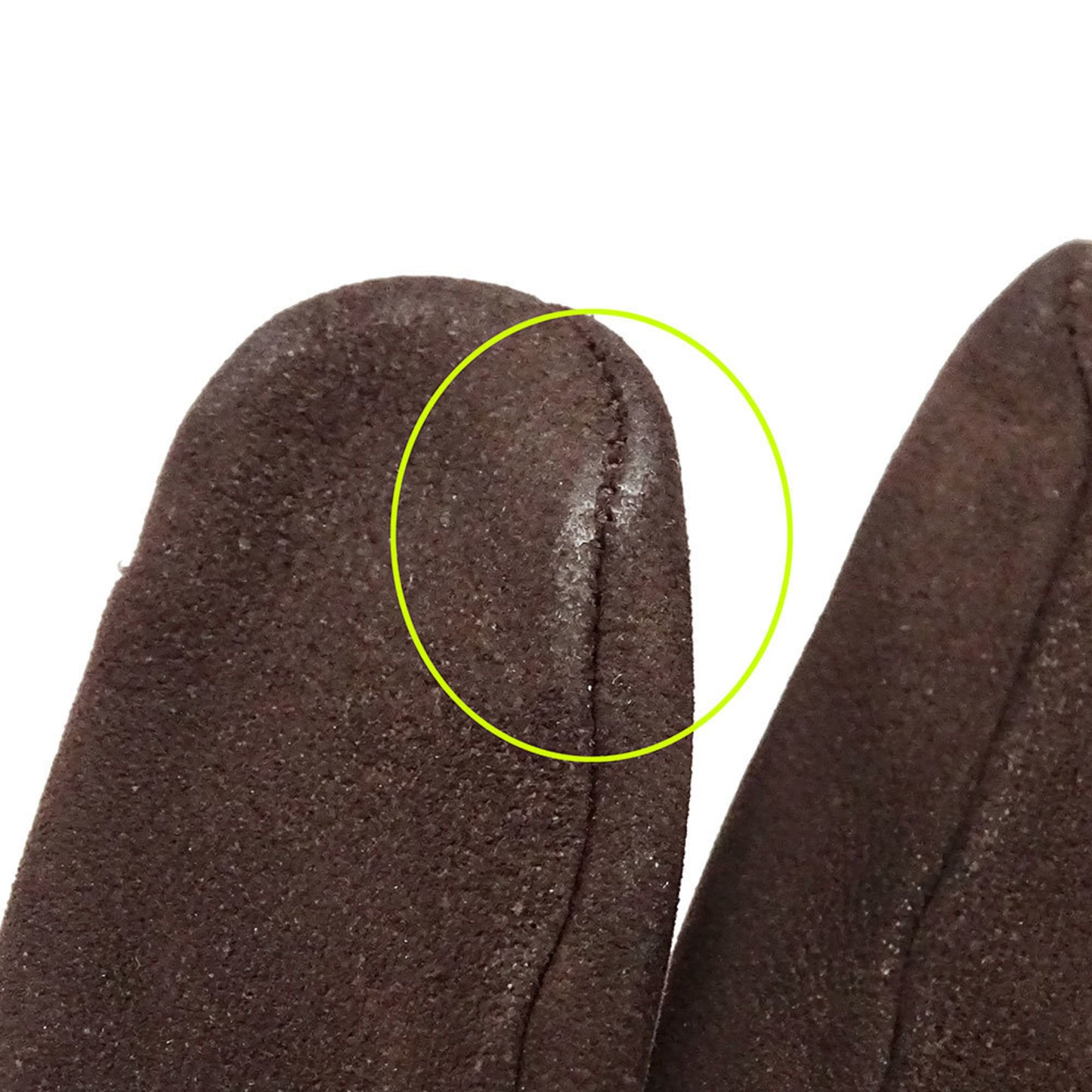 Hermes Herms Women'S Suede Gloves