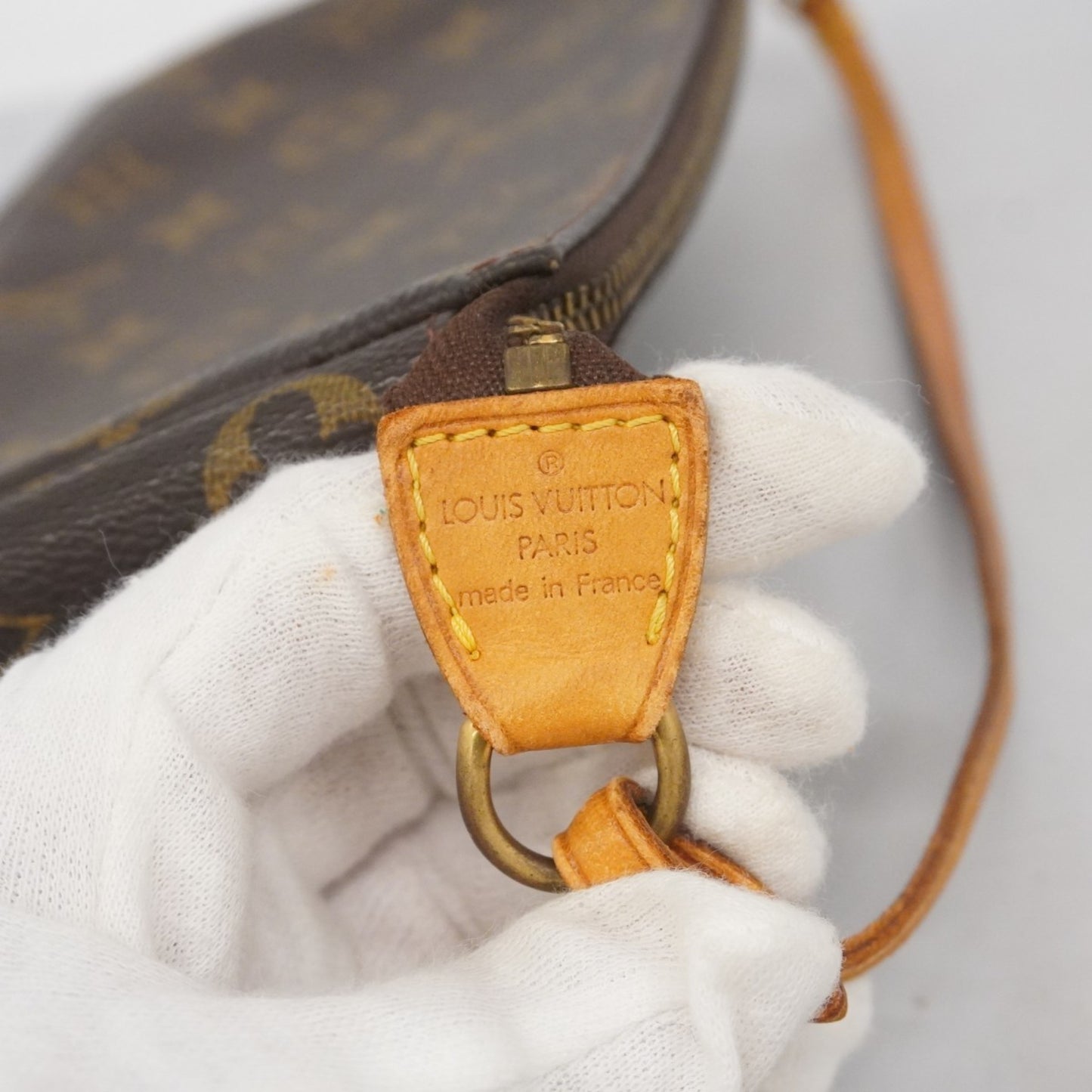 Louis Vuitton Monogram Pochette Accessoires M51980 Brown