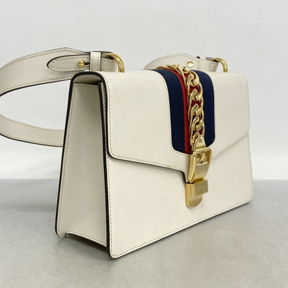 Leather Gucci Shoulder Bag