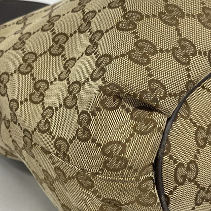 Gucci Gg Canvas Shoulder Bag 388930 Brown