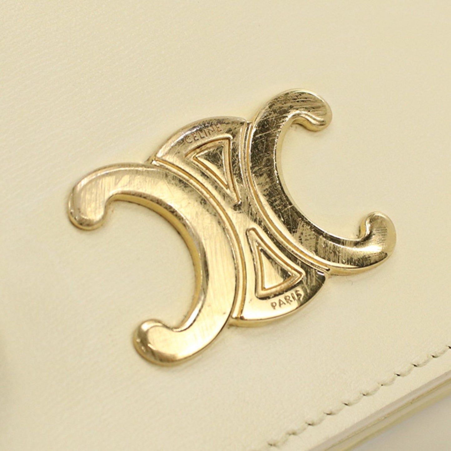 Celine Triomphe Compact Wallet